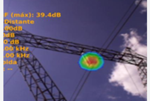 Ultrasonic imager: spot coverin both insulators